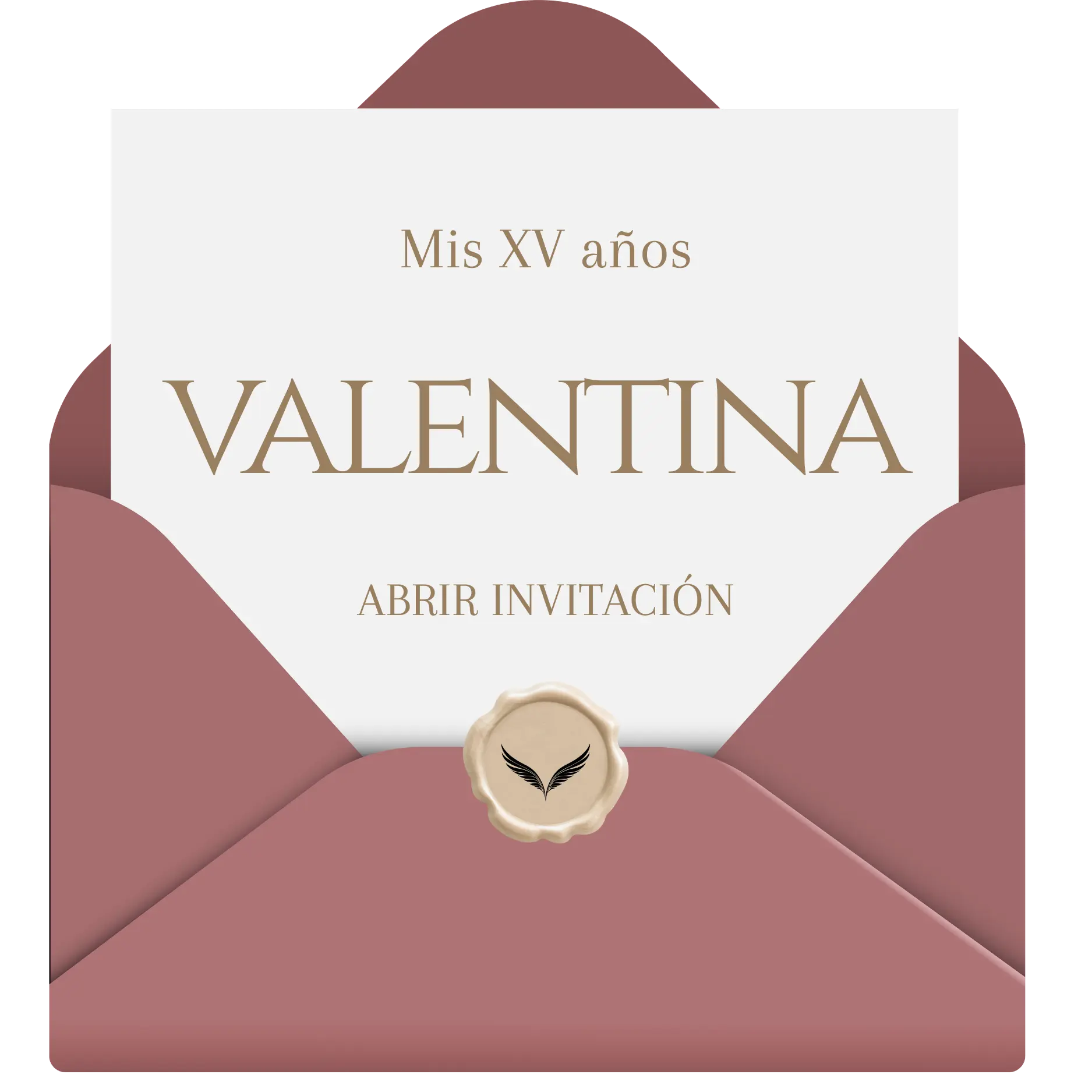 Abrir invitación Vogue