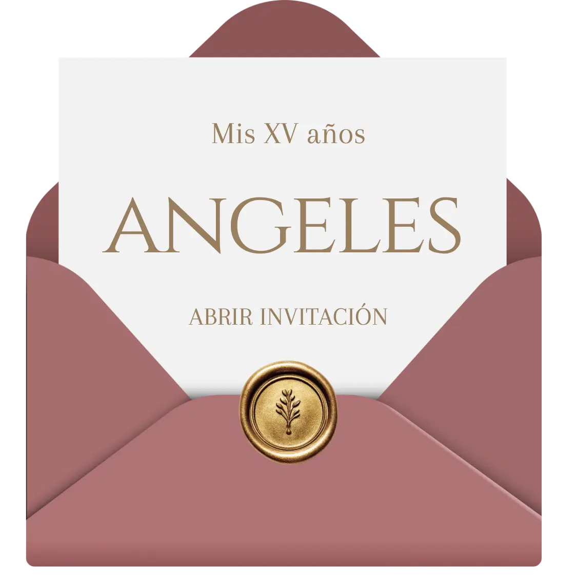 Abrir invitación Vogue